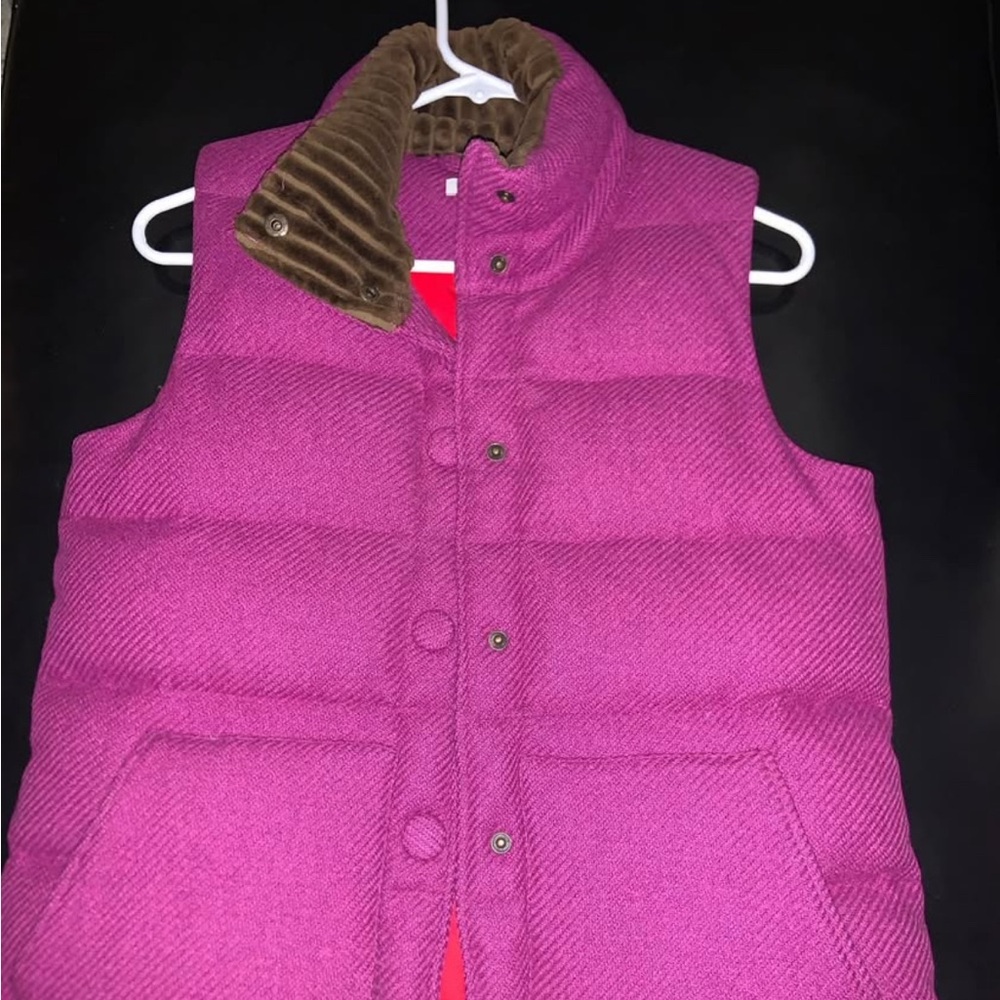 Kate Spade Purple Down Vest